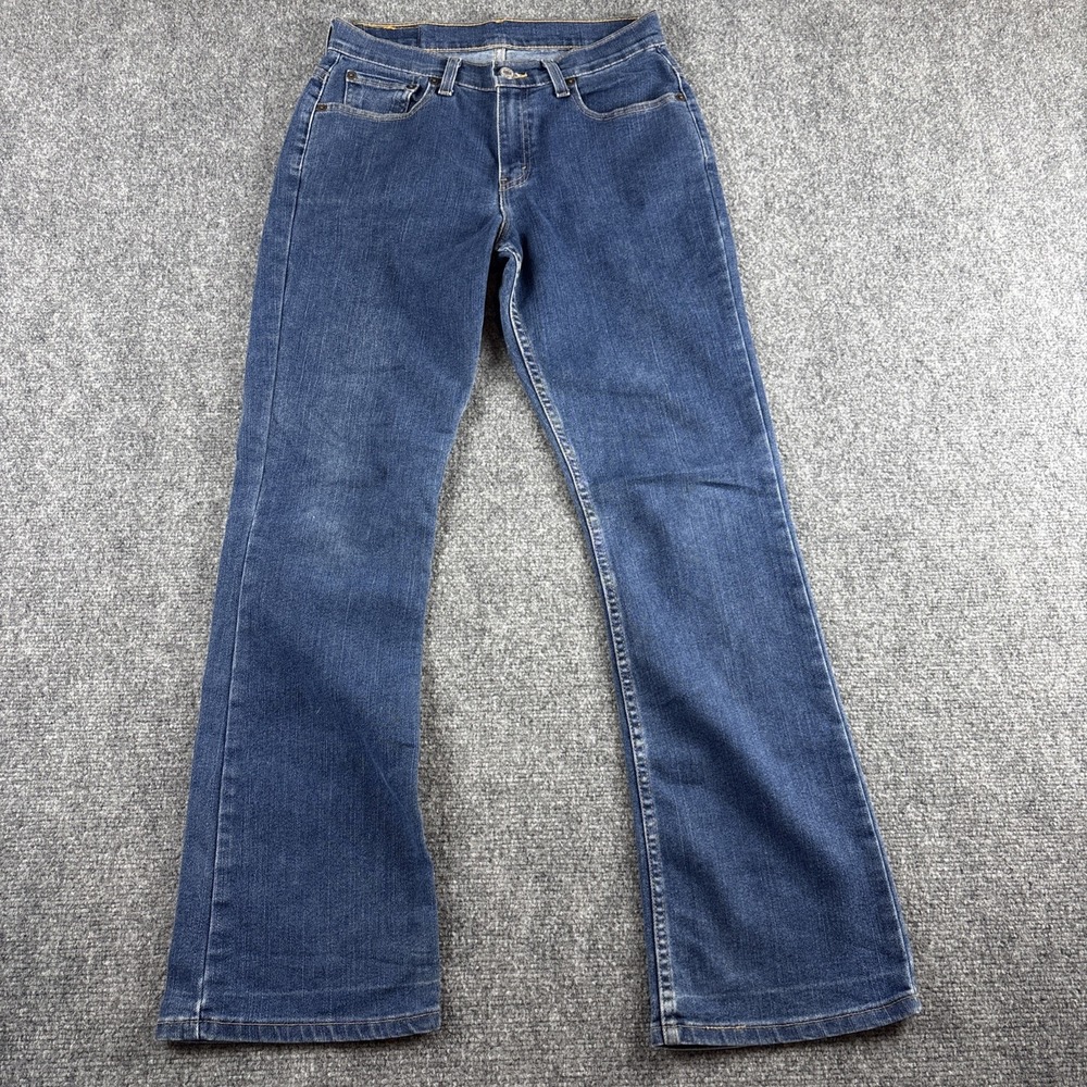 Levi's 515 Bootcut Jeans Women's Size M Medium Wash Classic Denim Discontinued